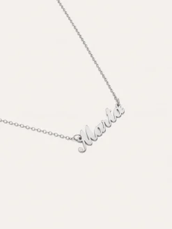 Collar Personalizado Carrie Plata