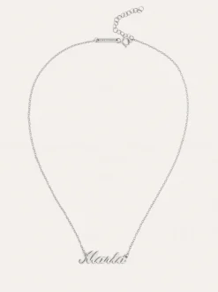 Collar Personalizado Carrie Plata