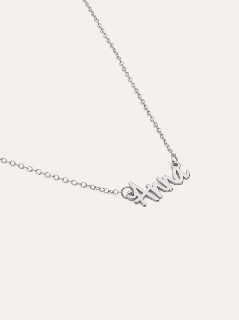 Collar Personalizado Sue Plata