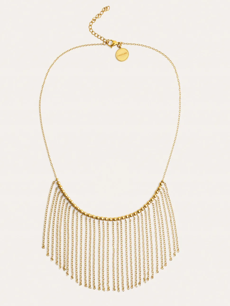 Collar Regina Acero Baño Oro