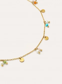 Collar Shamira Acero Baño Oro