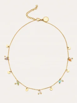 Collar Shamira Acero Baño Oro