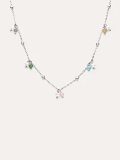 Collar Shamira Dots Acero