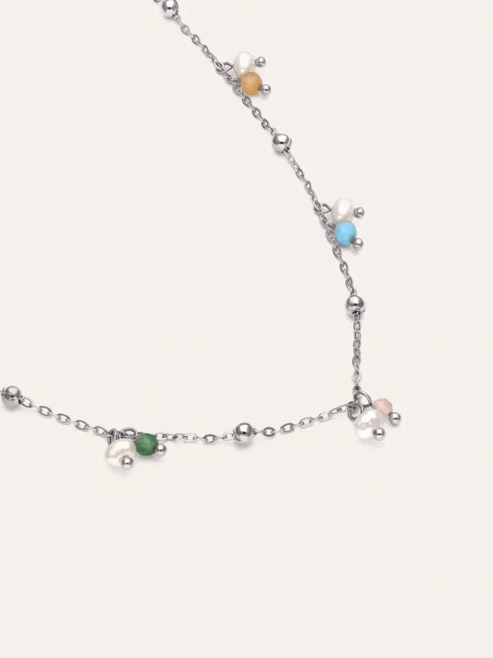 Collar Shamira Dots Acero