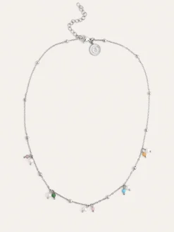 Collar Shamira Dots Acero