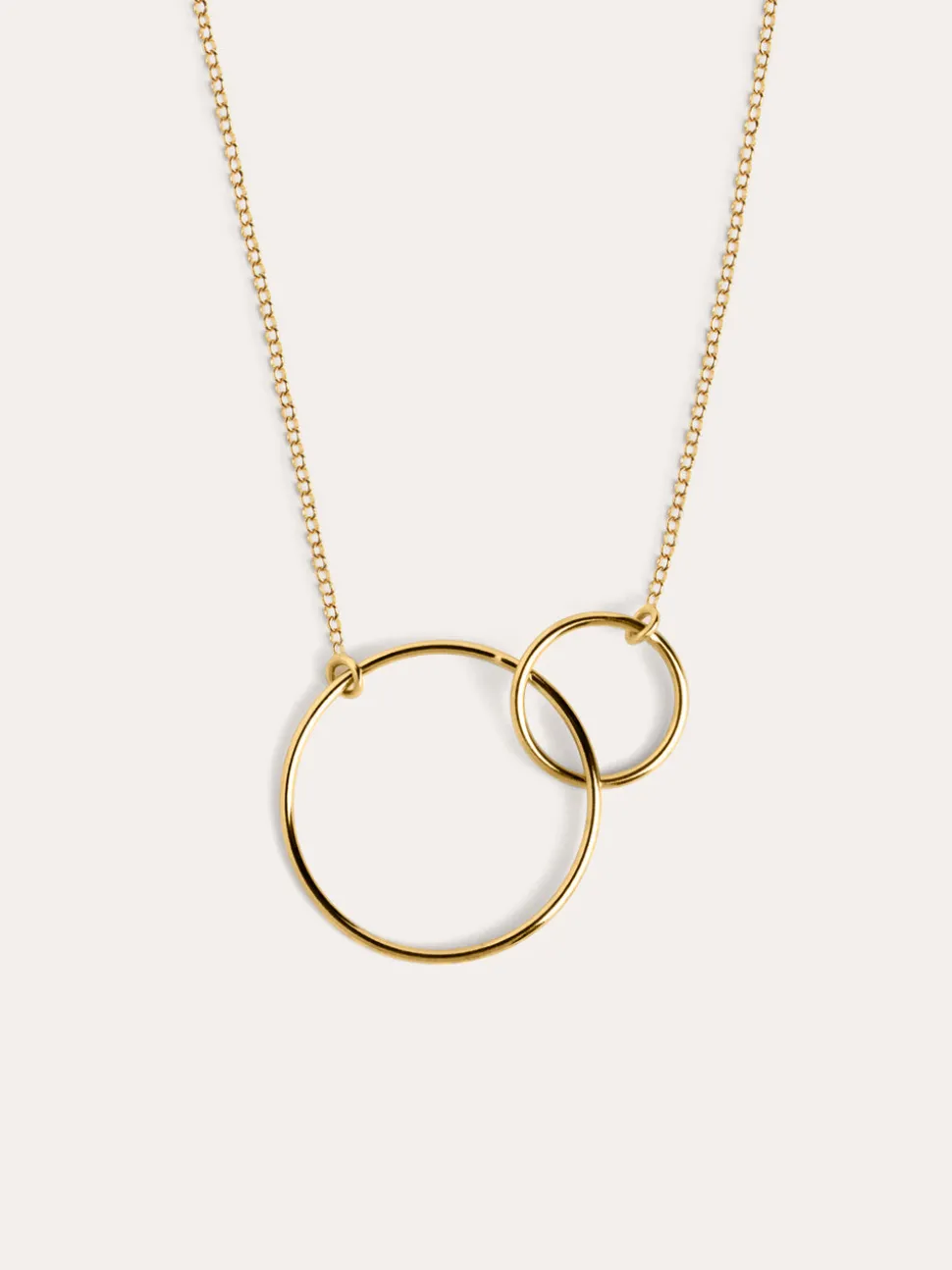 Collar Sister Plata Baño Oro