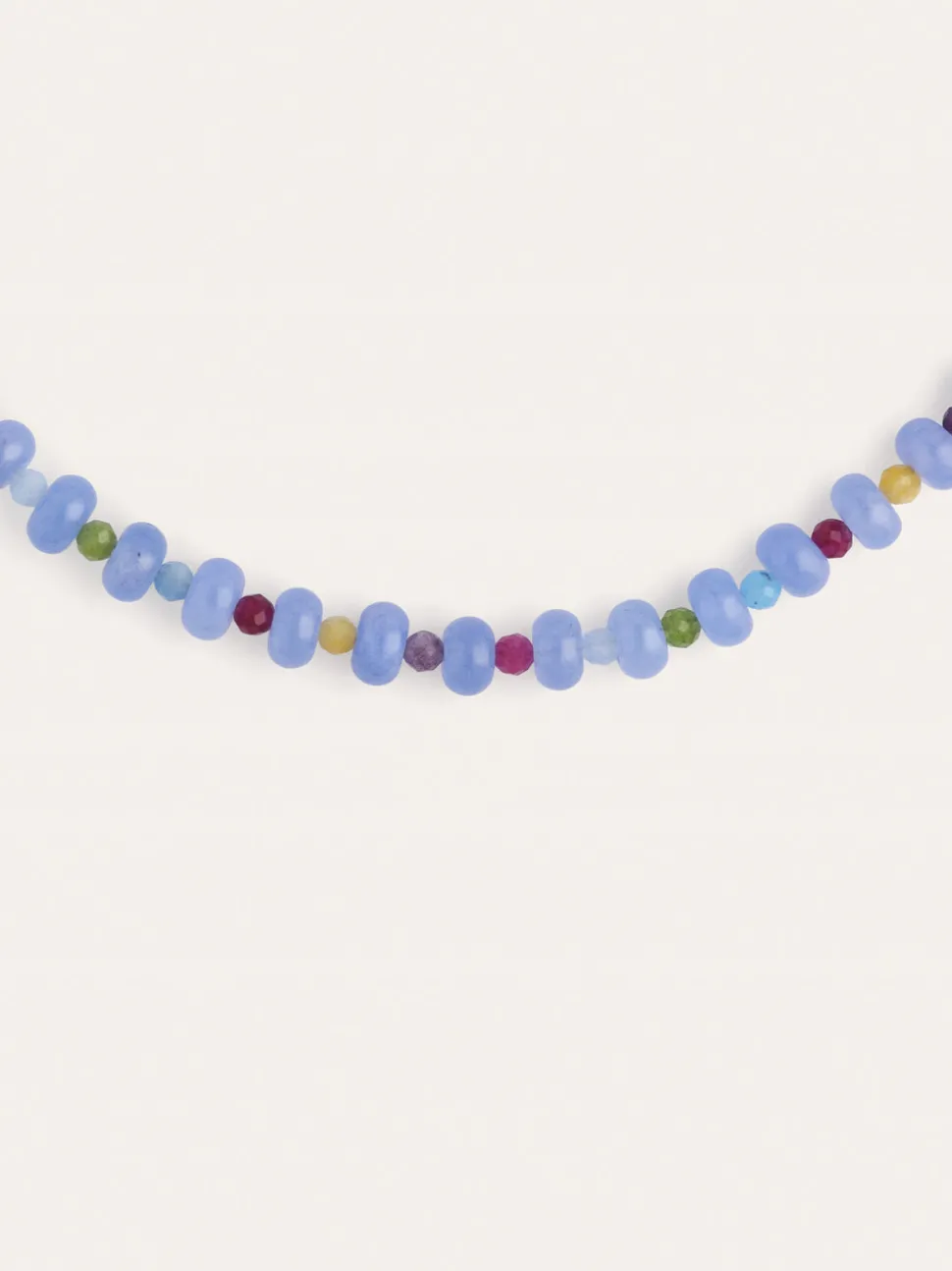 Collar Skycolor Stones Acero Baño Oro