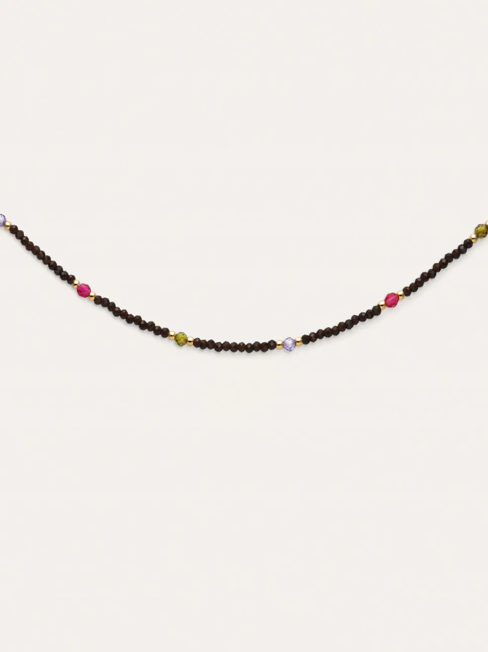 Collar Winter Glam Acero Baño Oro