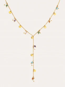 Collar Y Shamira Acero Baño Oro