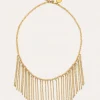 Collar Zafira Champagne Acero Baño Oro