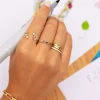 Pack 3 Anillos Choices Baño Oro