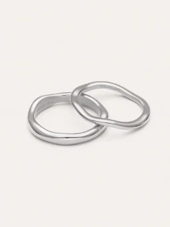 Pack 2 Anillos Nea Acero