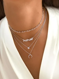 Pack 2 Collares Spark + Mini Moonset Plata