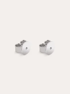 Pack 2 Tuercas Presión Plata