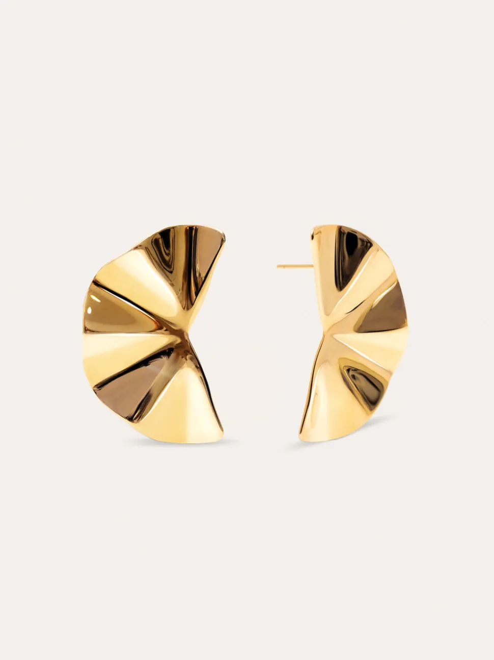Pendientes Amara Acero Baño Oro