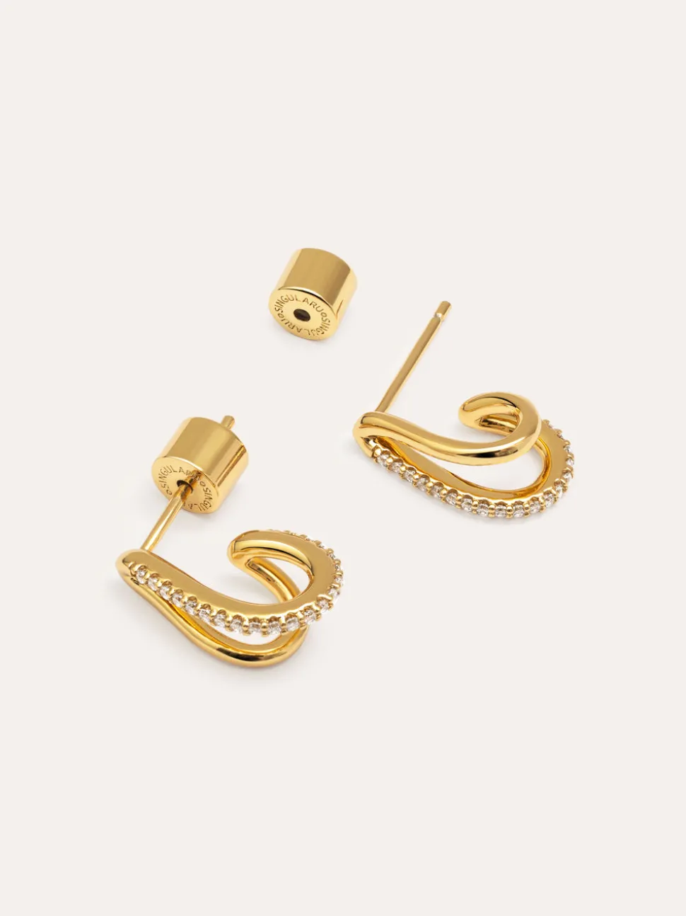 Pendientes Annabelle Baño Oro