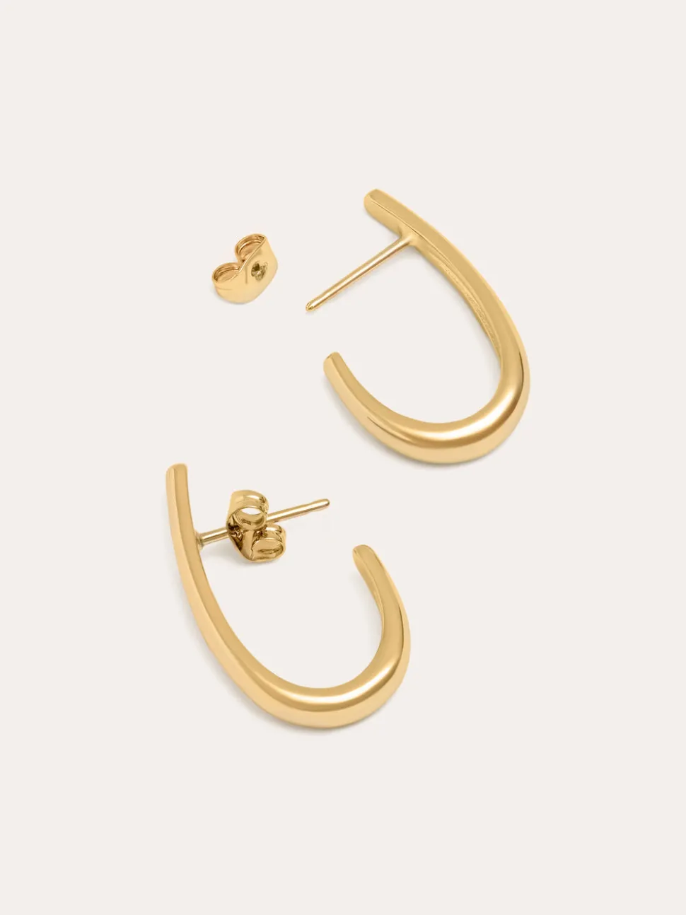 Pendientes Aro Aby Baño Oro