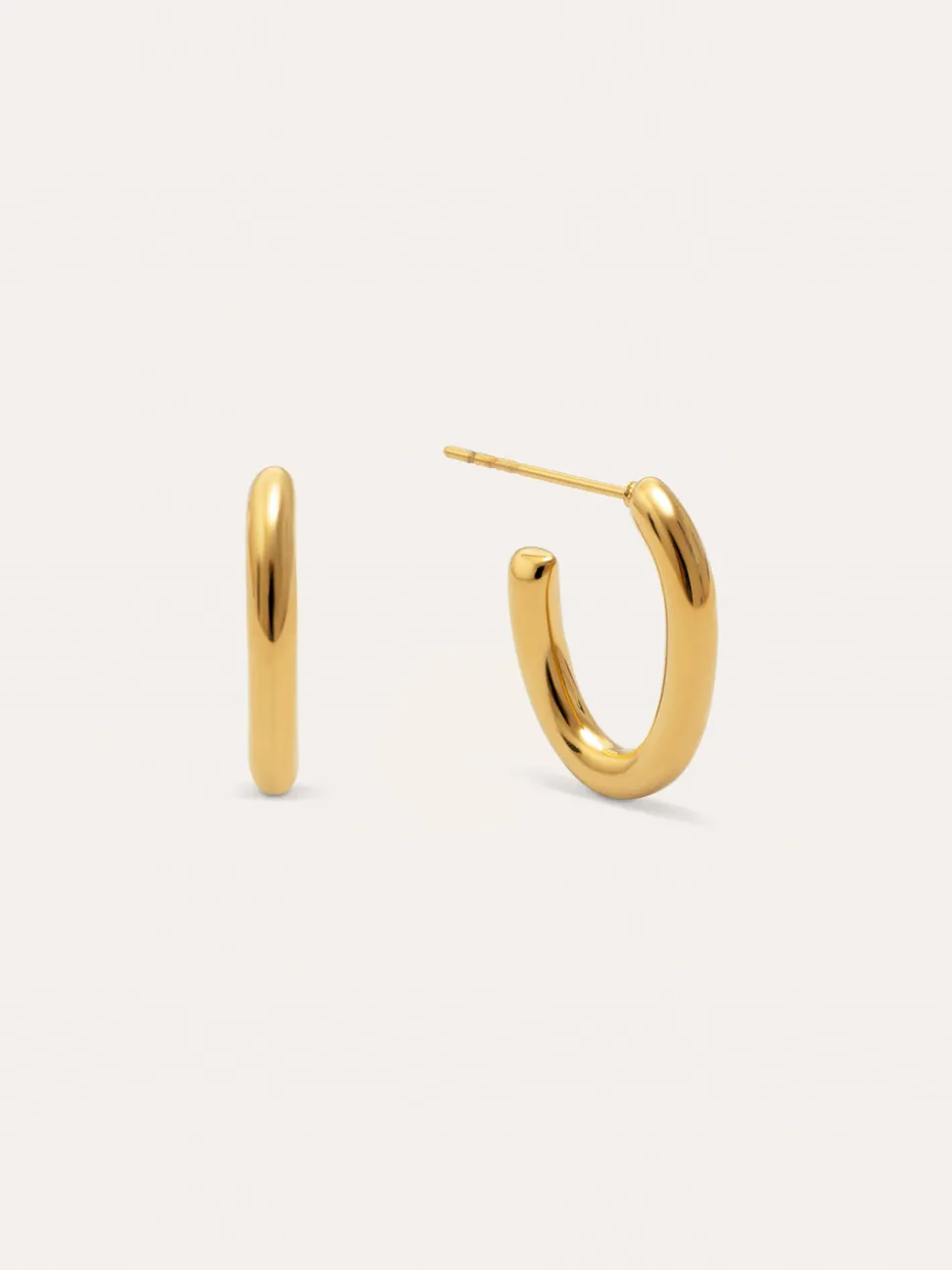Pendientes Aro Bonnet Acero Baño Oro
