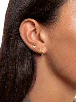 Pendientes Aro Colors Baño Oro