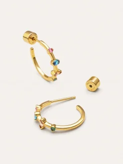 Pendientes Aro Leonor Baño Oro