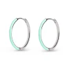 Pendientes Aro L Sky Enamel