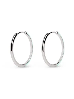 Pendientes Aro L Sky Enamel