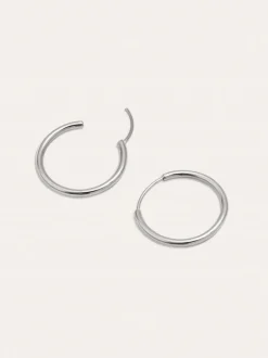 Pendientes Aro Maria M Acero