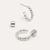 Pendientes Aro Pebble Spark