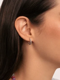 Pendientes Aro Pebble Spark