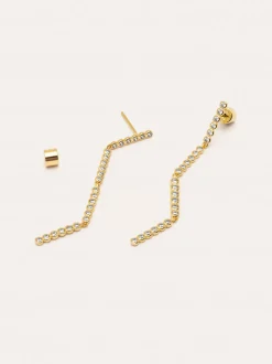 Pendientes Aurora Baño Oro