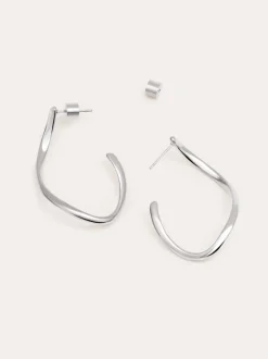 Pendientes Brisa Acero