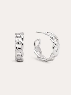 Pendientes Chunky Eslabón Acero