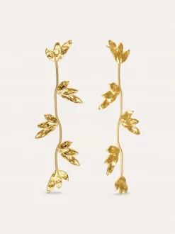 Pendientes Florenda Acero Baño Oro