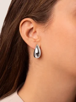 Pendientes Gota Acero
