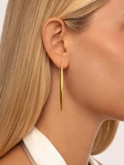 Pendientes Irati Acero Baño Oro