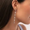 Pendientes Long Mar Acero