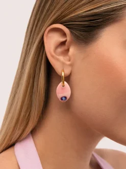 Pendientes Mayari Acero Baño Oro