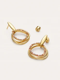 Pendientes Oria Colors Baño Oro