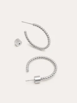 Pendientes Pebble Dots M Acero
