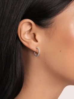 Pendientes Pebble Dots S Acero