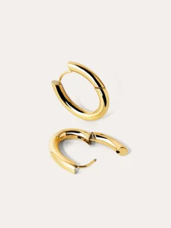 Pendientes Samba Acero Baño Oro