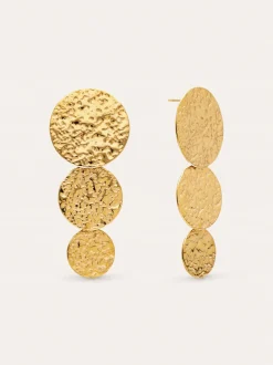 Pendientes Soluna Acero Baño Oro