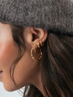 Pendientes Spark Color Baño Oro