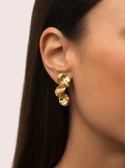 Pendientes Áurea Acero Baño Oro