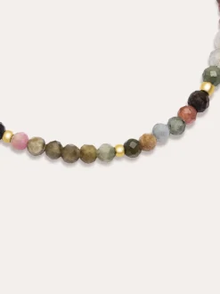 Pulsera Altea Dots Tourmaline Syra Acero Baño Oro