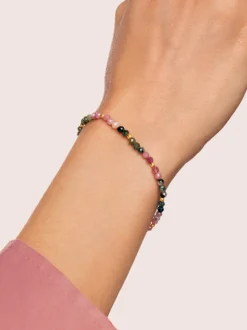 Pulsera Altea Dots Tourmaline Syra Acero Baño Oro