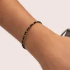 Pulsera Black Noite Acero Baño Oro