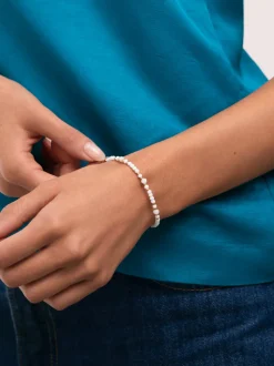 Pulsera Clara Acero Baño Oro