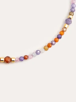 Pulsera Crystal Summer Acero Baño Oro