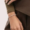 Pulsera Daylight Perlas Acero Baño Oro